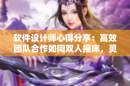 軟件設(shè)計師心得分享：高效團(tuán)隊合作如同雙人搖床，靈動配合讓項目運(yùn)轉(zhuǎn)順暢