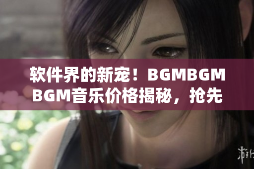 軟件界的新寵！BGMBGMBGM音樂價格揭秘，搶先分享最火的編程神器