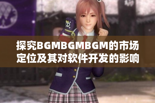 探究BGMBGMBGM的市場(chǎng)定位及其對(duì)軟件開發(fā)的影響