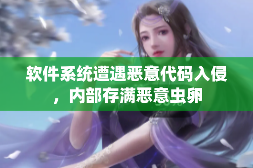 軟件系統(tǒng)遭遇惡意代碼入侵，內(nèi)部存滿惡意蟲(chóng)卵