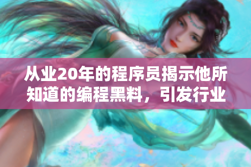 從業(yè)20年的程序員揭示他所知道的編程黑料，引發(fā)行業(yè)內討論