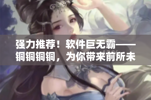 強力推薦！軟件巨無霸——銅銅銅銅，為你帶來前所未有的高效體驗
