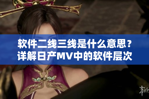 軟件二線三線是什么意思？詳解日產(chǎn)MV中的軟件層次結(jié)構(gòu)