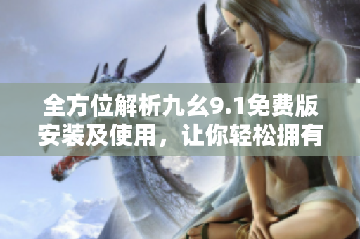 全方位解析九幺9.1免費(fèi)版安裝及使用，讓你輕松擁有一款高效軟件