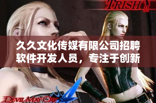 久久文化傳媒有限公司招聘軟件開發(fā)人員，專注于創(chuàng)新應(yīng)用與技術(shù)開發(fā)