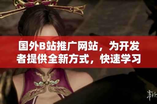 國(guó)外B站推廣網(wǎng)站，為開(kāi)發(fā)者提供全新方式，快速學(xué)習(xí)軟件技能