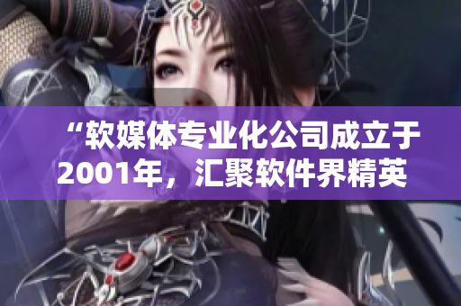 “軟媒體專(zhuān)業(yè)化公司成立于2001年，匯聚軟件界精英”