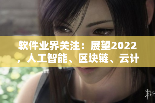 軟件業(yè)界關(guān)注：展望2022，人工智能、區(qū)塊鏈、云計(jì)算成重要發(fā)展趨勢(shì)