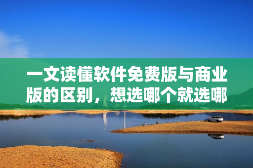 一文讀懂軟件免費(fèi)版與商業(yè)版的區(qū)別，想選哪個(gè)就選哪個(gè)！