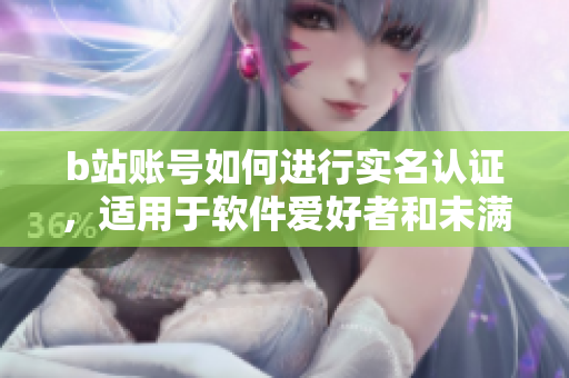 b站賬號(hào)如何進(jìn)行實(shí)名認(rèn)證，適用于軟件愛好者和未滿18歲用戶？