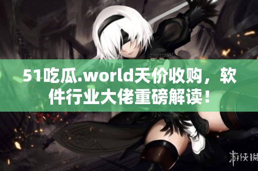 51吃瓜.world天價(jià)收購，軟件行業(yè)大佬重磅解讀！