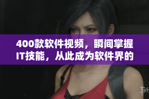 400款軟件視頻，瞬間掌握IT技能，從此成為軟件界的專(zhuān)家！