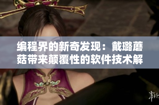 編程界的新奇發(fā)現(xiàn)：戴璐蘑菇帶來(lái)顛覆性的軟件技術(shù)解決方案