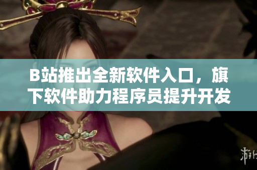 B站推出全新軟件入口，旗下軟件助力程序員提升開發(fā)效率！