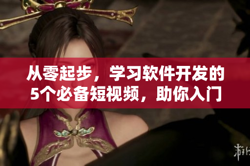 從零起步，學(xué)習(xí)軟件開發(fā)的5個必備短視頻，助你入門編程技能
