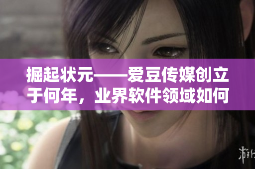 掘起狀元——愛豆傳媒創(chuàng)立于何年，業(yè)界軟件領(lǐng)域如何評價(jià)它？