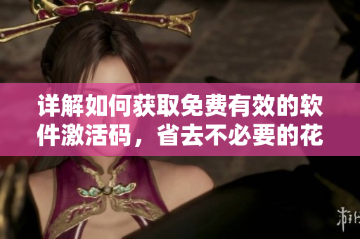 詳解如何獲取免費(fèi)有效的軟件激活碼，省去不必要的花費(fèi)
