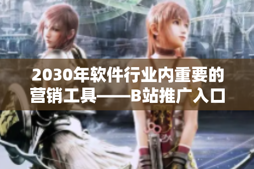 2030年軟件行業(yè)內(nèi)重要的營(yíng)銷工具——B站推廣入口深度解析
