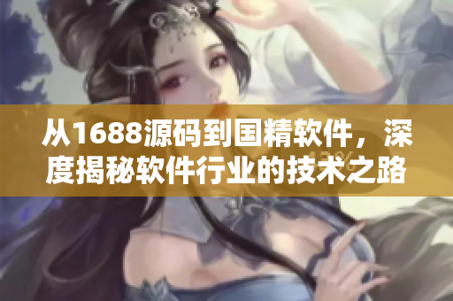 從1688源碼到國精軟件，深度揭秘軟件行業(yè)的技術(shù)之路