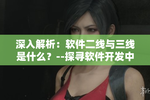 深入解析：軟件二線與三線是什么？--探尋軟件開發(fā)中的組織體系