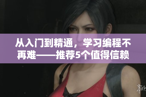 從入門(mén)到精通，學(xué)習(xí)編程不再難——推薦5個(gè)值得信賴的軟件學(xué)習(xí)網(wǎng)站