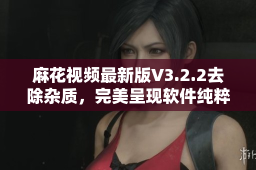 麻花視頻最新版V3.2.2去除雜質(zhì)，完美呈現(xiàn)軟件純粹力量！